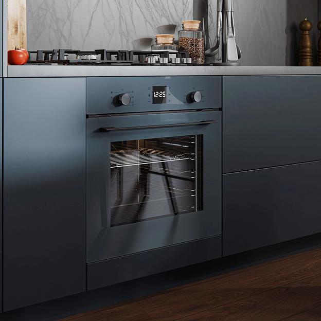 Духовой шкаф Электрический Lex EDM 076 GR серый фото 5