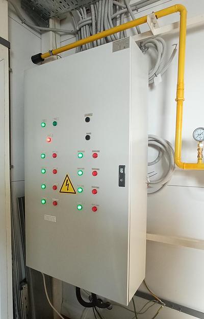  Главный распределительный щит теплового пункта  ГРЩ 2х40 фото 1