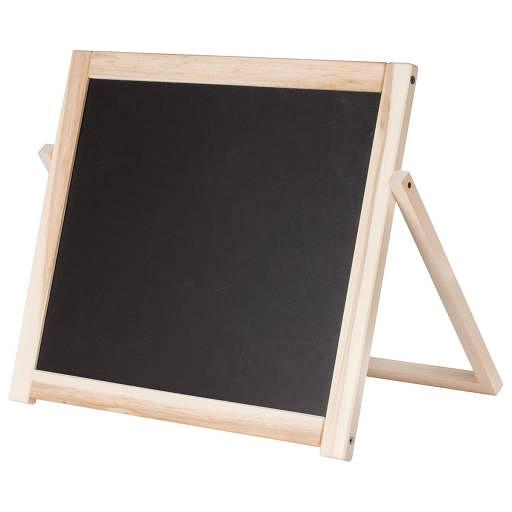 Доска меловая  410*350 мм. двухсторонняя настольная /1/2/ фото 1