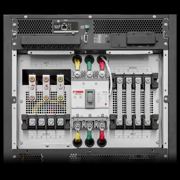 Шасси модульного источника бесперебойного питания 60 кВА/60 кВт серии СМ, 6 слотов для силовых модулей 10 кВА/10 кВт (SNR-UPS-ONRT-060-10CMX33) фото 2