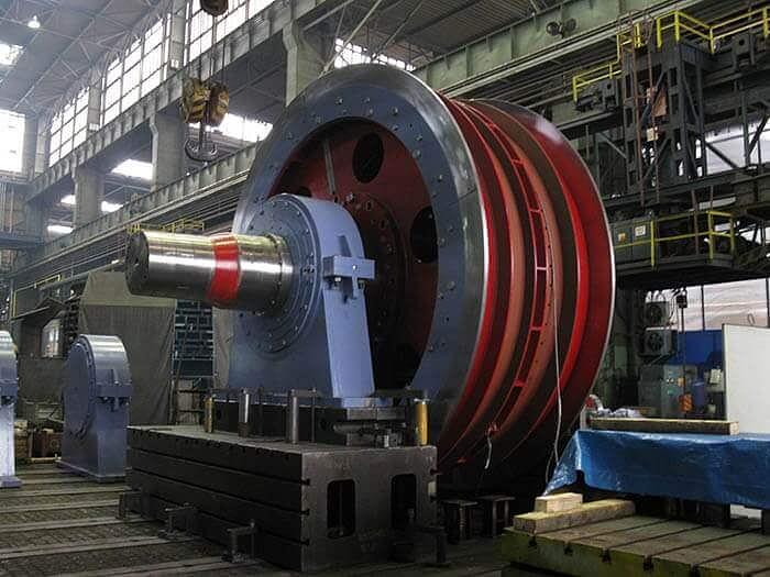 Шахтные подъёмные машины индивидуального исполнения фото 4