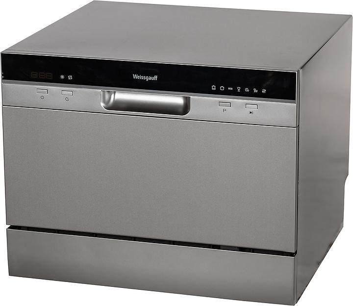 Посудомоечная машина Weissgauff TDW 4017 DS серебристый/черный (компактная) фото 10