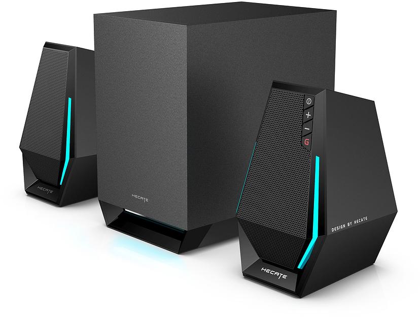 Колонки Edifier G1500 MAX 2.1 черный 30Вт BT фото 5