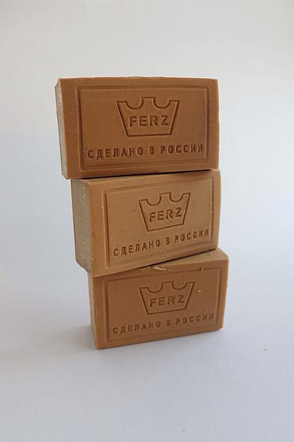 Мыло хозяйственное 72%, 200гр FERZ фото 1
