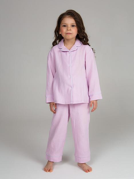 Пижама MINI DI «Алексия» муслин, лаванда ОПТ фото 2