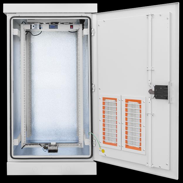 Шкаф климатический 24U, 700х700мм, (цоколь 100мм) фото 5