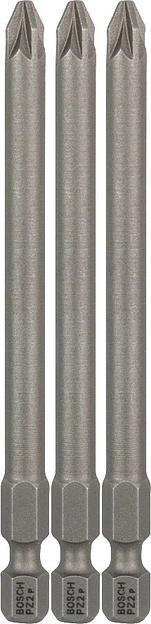 Набор бит Bosch 2607001583 (3пред.) для шуруповертов фото 1