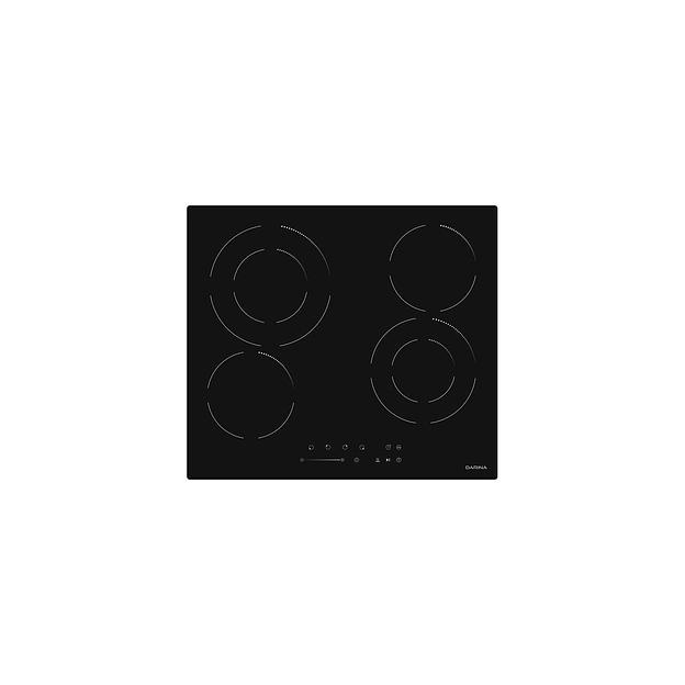 Электрическая варочная поверхность Darina 6P E 327 B, конфорок: 4 шт., стеклокерамика, независимая, черный фото 1