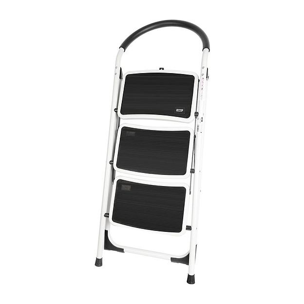 Стремянка Deli Стремянка стальная трехступенчатая Deli DL509013 макс.высота 670мм, до 150кг, ступени 360x270мм фото 3