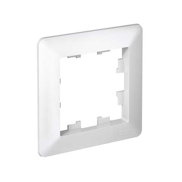 ATLASDESIGN AIR 1-постовая РАМКА, БЕЛЫЙ/дымчатый белый фото 1