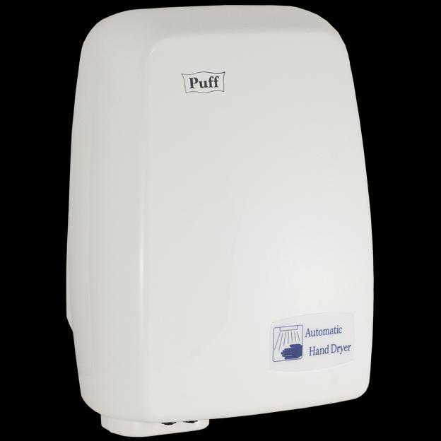 Электросушитель для рук "Puff-120", белый, 1,2 кВт фото 1