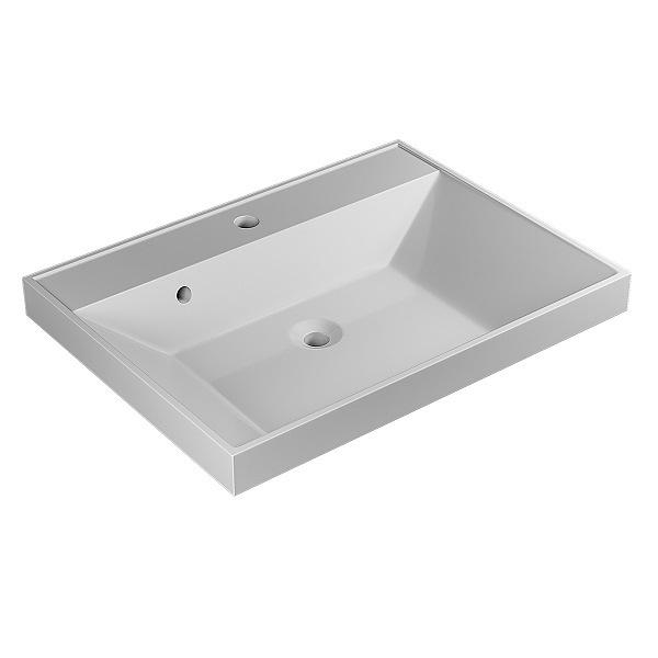 Раковина для ванной комнаты Uperwood Classic 60 см, прямоугольная фото 5