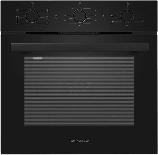 Духовой шкаф Электрический Maunfeld AEOF6060B2 черный фото 1