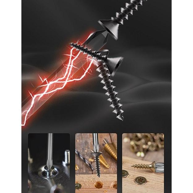 Крестовая отвертка "Home Series Black" Deli HT1203 PH0x75мм Эксклюзивный дизайн, рукоятка из высококачественного софттач пластика фото 9