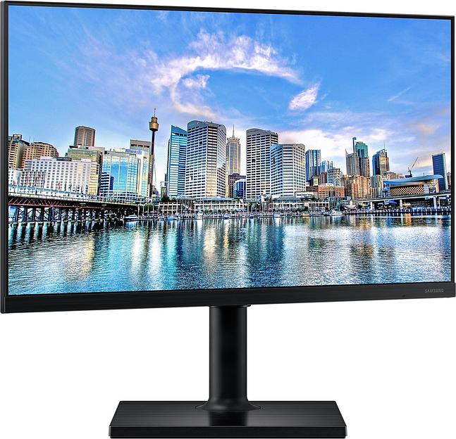 Монитор Samsung 24" F24T450FZI черный IPS LED 16:9 HDMI M/M матовая HAS Piv 1000:1 250cd 178гр/178гр 1920x1080 75Hz DP FHD USB 4кг фото 2