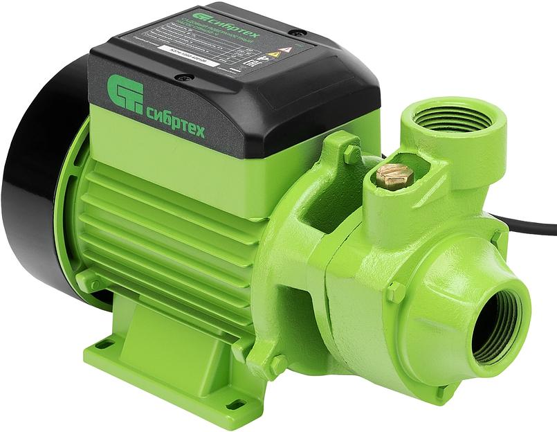 Насос садовый поверхностный Сибртех СПН450-Ч 450Вт 2100л/час (97242) фото 1