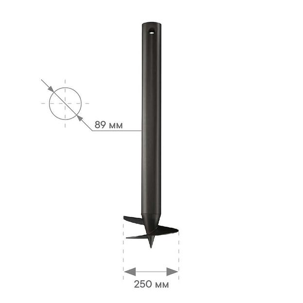 Винтовая свая 89х2000 фото 2