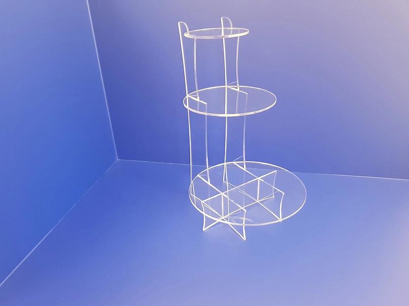 Этажерка 3 яруса (сборно-разборная) фото 4