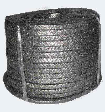 Набивка сальниковая ХБП-31 12x12 - хлопчатобумажная плетеная безасбестовый сальник фото 1