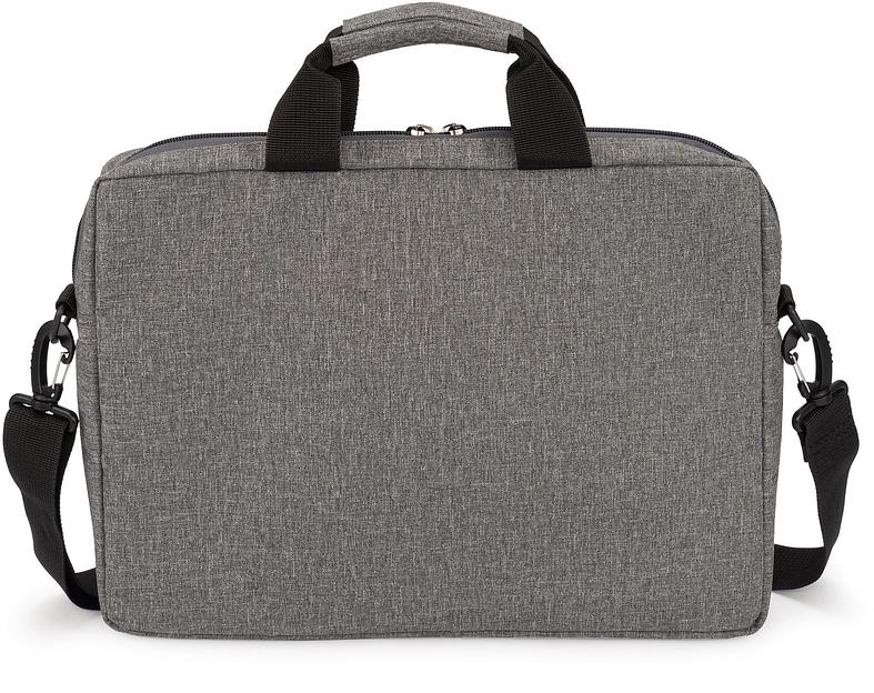 Сумка для ноутбука 14.5" Digma N-370 серый/черный полиэстер (N370GBK) фото 2