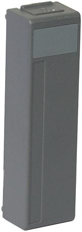 Заглушка для модульных контроллеров, низкопрофильная, серый цвет фото 1