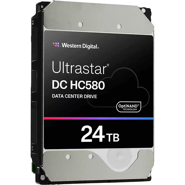 Жесткий диск серверный Western Digital 3.5" 24TB Ultrastar DC HC580 WUH722424ALE604 SATA фото 1