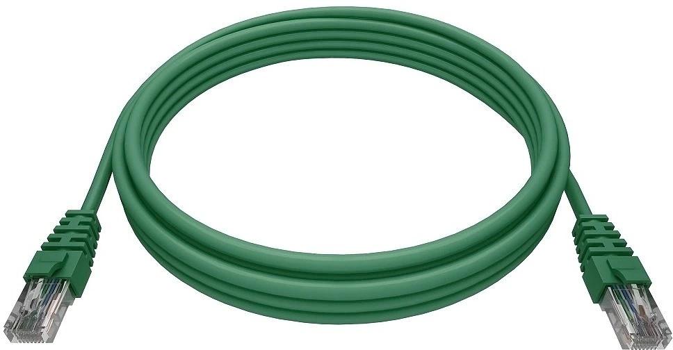 Патч-корд NTSS NTSS-PC-UTP-RJ45-5e-10.0-LSZH-GN NTSS-PC-UTP-RJ45-5E-10.0-LSZH U/UTP не экранированный RJ-45 вил. кат.5E 10м зеленый LSZH (уп.:1шт) фото 1