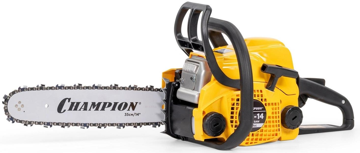 Бензопила Champion A232-14 1500Вт 2л.с. дл.шины:14" (35cm) фото 2
