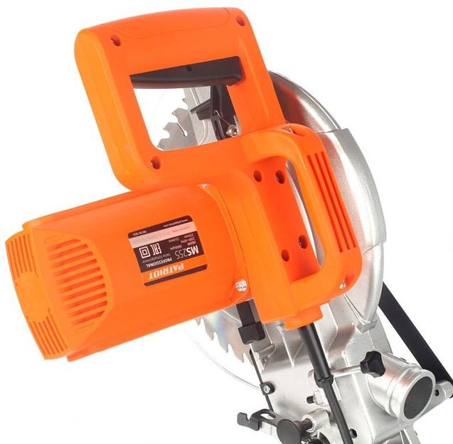 Торцовочная пила Patriot MS 255 1800Вт 5000об/мин d=255мм фото 4