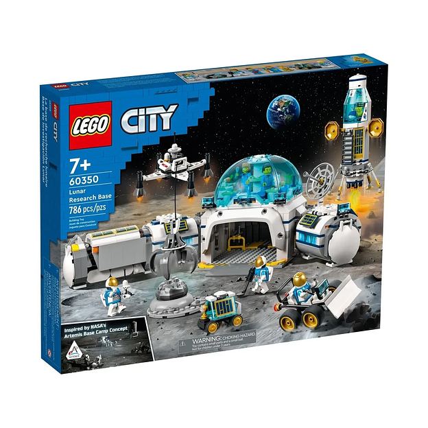 Конструктор LEGO City Лунная научная база 60350 фото 1