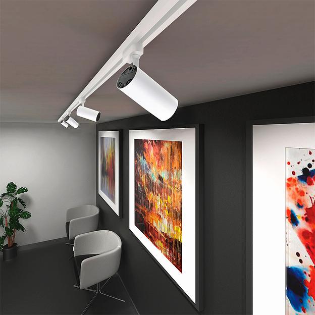 Светильник светодиодный трековый на шинопровод ДПО-15Вт 4000K 1350Лм 24° ВтH (белый) IP40 Jazzway JazzWay 5015180 фото 8