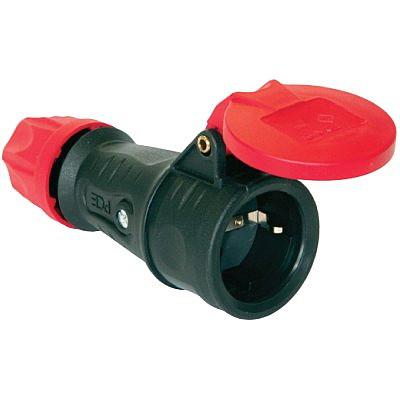 Розетка кабельная с откидной крышкой фото 1