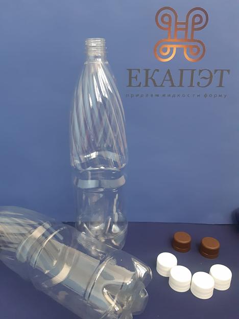 Бутылка пластиковая ПЭТ 1,5 л., 28 мм. фото 1