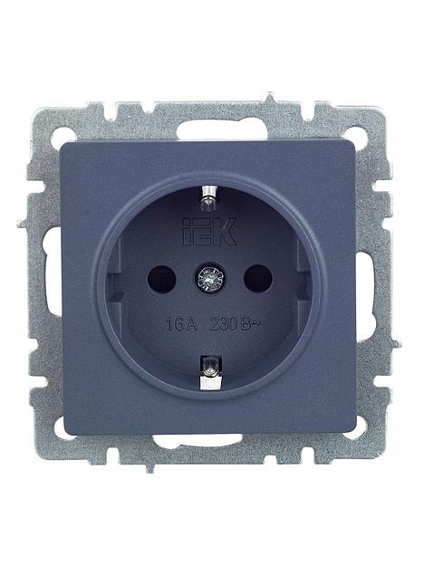 IEK BR-R14-16-K35 BRITE Роз. с з/к/ш 16А РС14-1-0-БрМ мар. фото 2