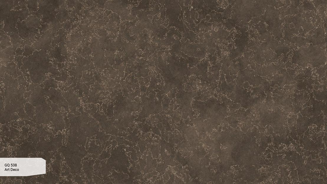 Кварцевый камень Grandex quartz «GQ 538 Art Deco» ОПТ фото 1