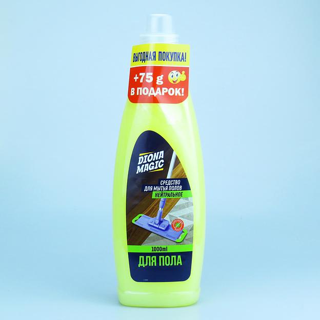 Средство для мытья полов нейтральное Diona Magic 1000 мл. фото 1