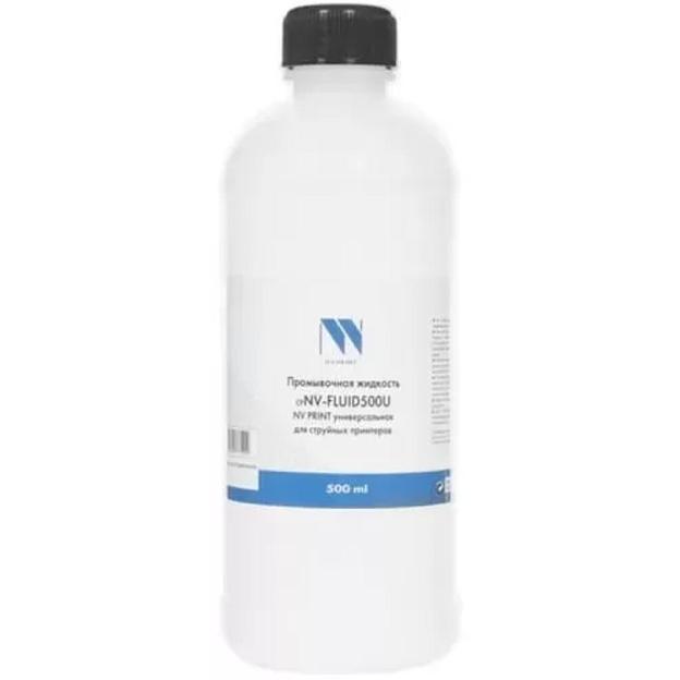Промывочная жидкость NV PRINT универсальная для струйных принтеров NV-FLUID500U (500ml) фото 1