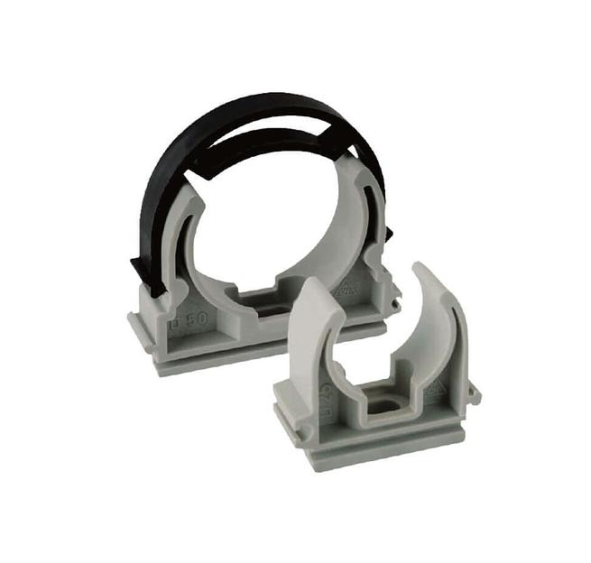 Клипса для крепления труб 75 мм ОПТ фото 1