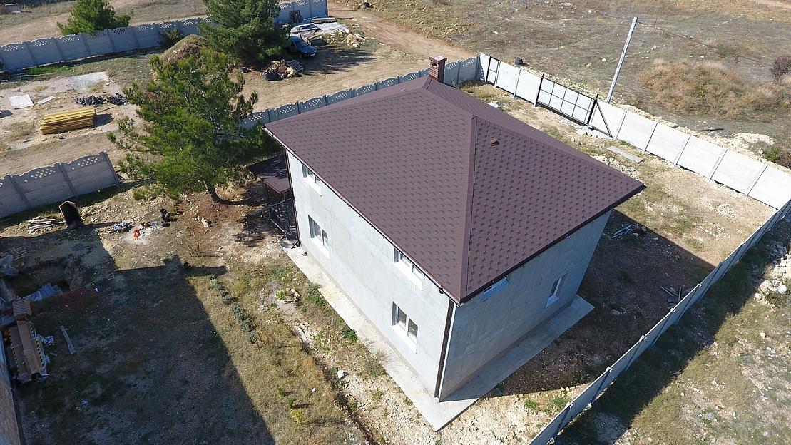 Гибкая черепица Döcke PIE Premium «Шеффилд» бисквит опт фото 4