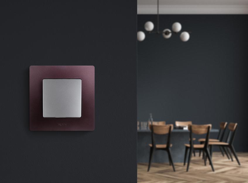 Выключатель одноклавишный, автоматические клеммы, Etika, 10AX, 250В~, алюминий Legrand 672401 фото 7