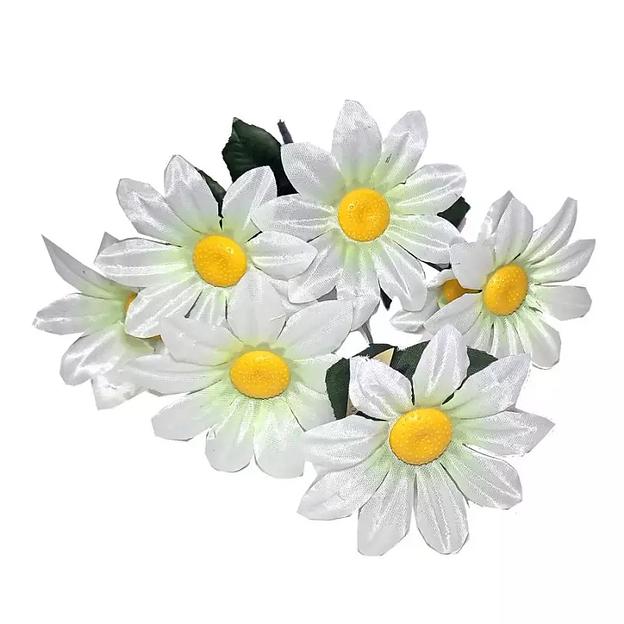 Букет из ромашек 7 голов 37см 374-786 фото 4