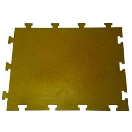 Коврик резиновый с креплением «ласточкин хвост» 1064×798×8 мм жёлтый/оранжевый ОПТ фото 1