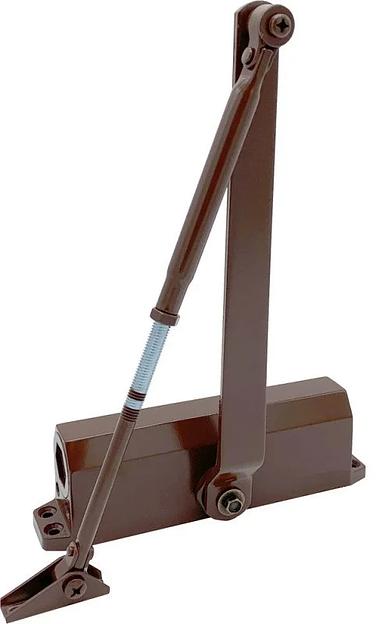 Дверной доводчик APS 075 BR верхний для дверей до 120 кг ОПТ фото 1