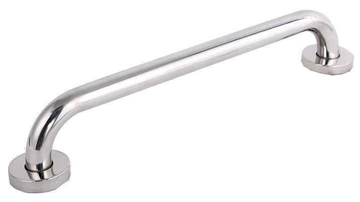 Поручень прямой 430мм «Solinne», 11423, хром, Коллекция Base фото 1