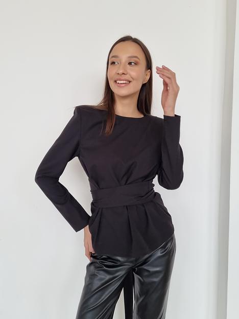 Блуза с завязками опт фото 3