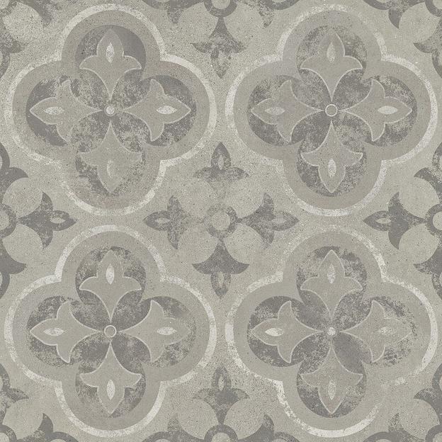 Керамогранит CERSANIT Soul 420x420 пэчворк серый рельеф 16213 (SL4R093) цена за м2 фото 1