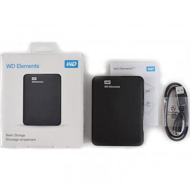 Жесткий диск WD USB 3.0 2Tb WDBU6Y0020BBK-WESN Elements Portable 2.5" черный фото 2