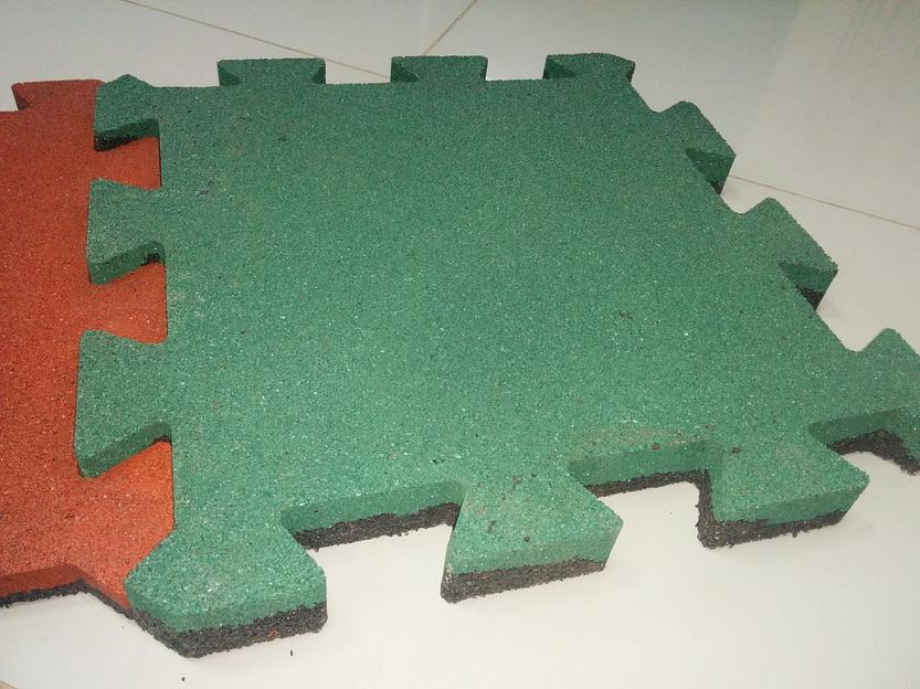 Плитка «Конструктор» резиновая 500×500×23 мм фото 3