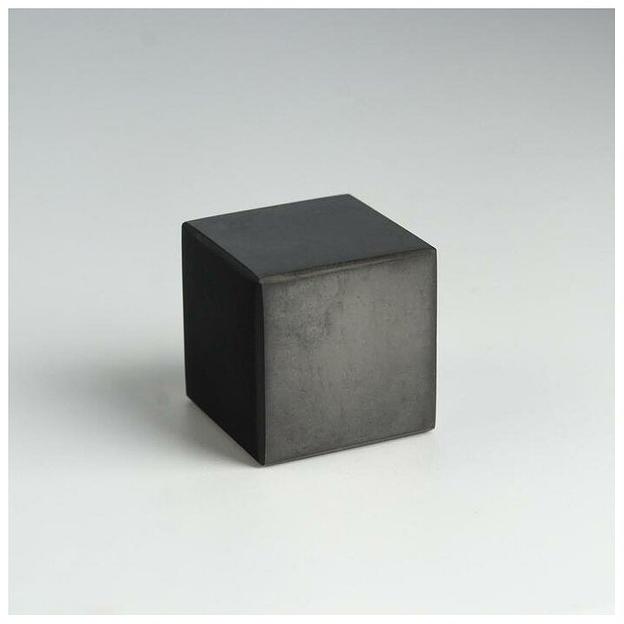 Куб неполированный из шунгита 20×20 см ОПТ фото 1