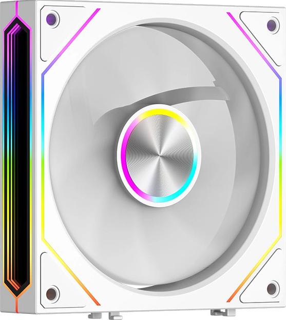 Вентилятор для корпуса PcCooler F3 X120R WH Reverse ARGB 120х120x25 белый 4-pin 28.4дБ (F3 X120R ARGB WH) Ret фото 2